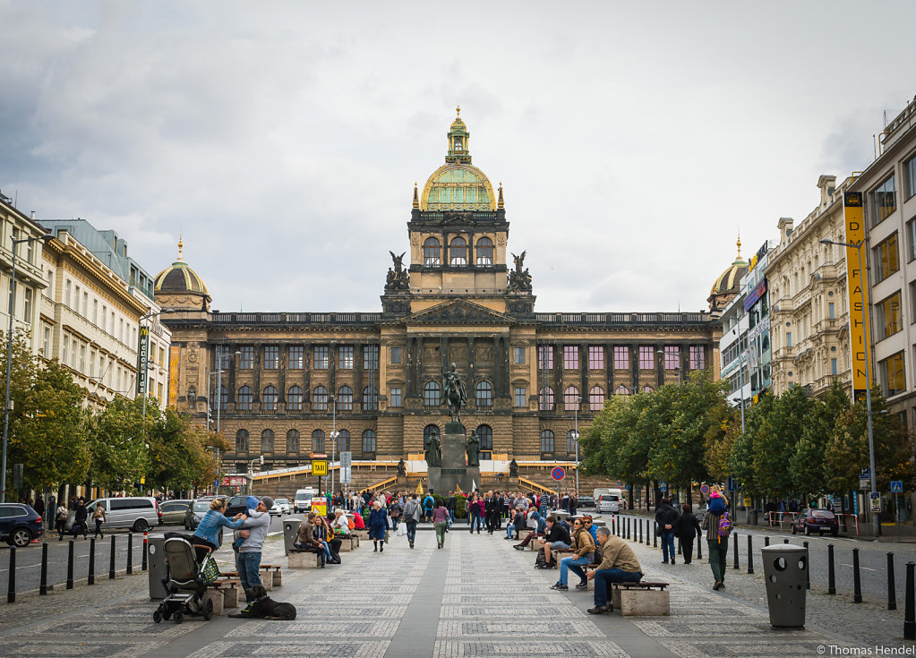 Wenceslas Square.