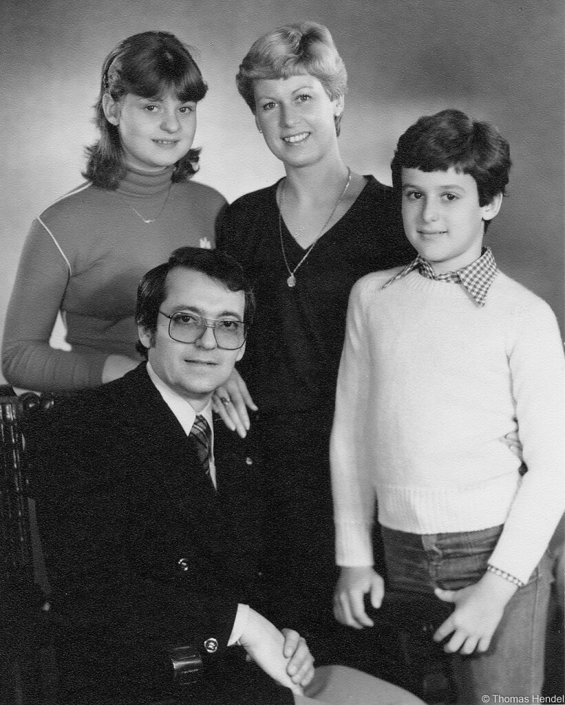 Familienfoto 1980